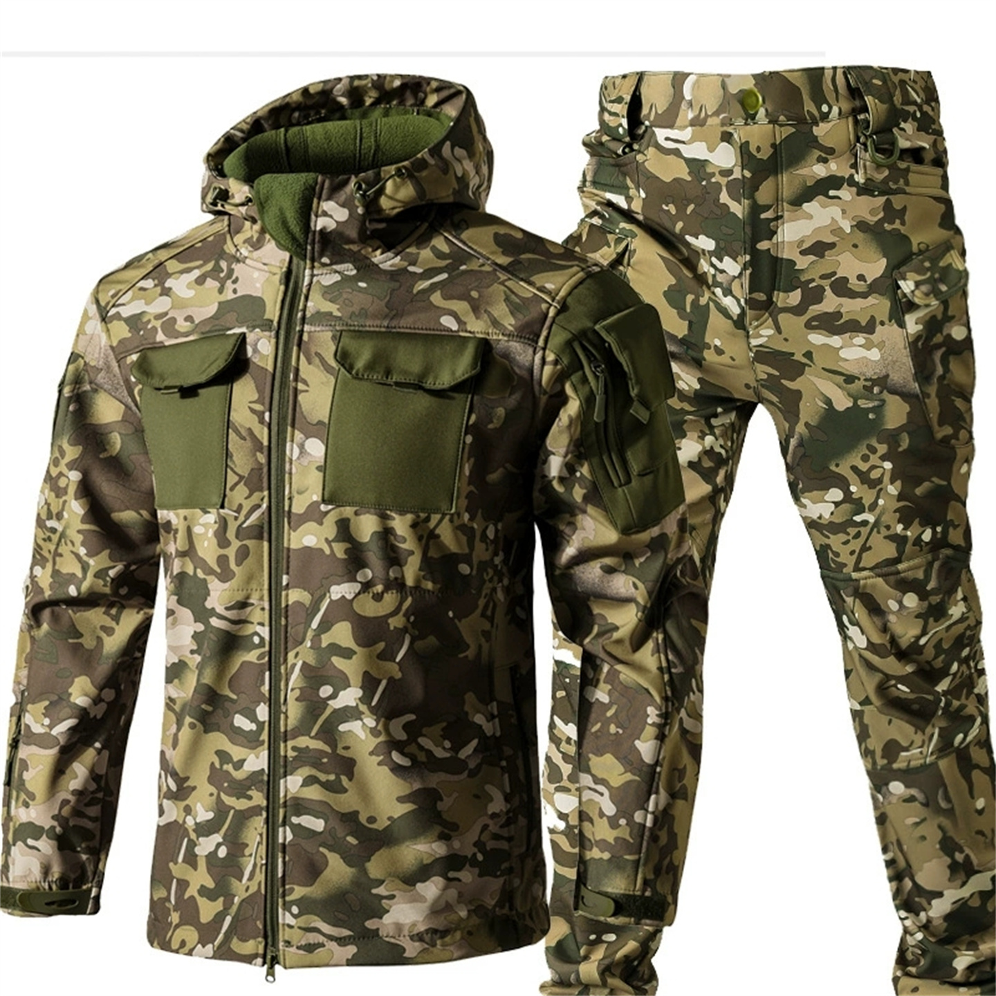 Windproof Jacket Softshell - Winter Outdoor Thermal Soft Shell Jacket