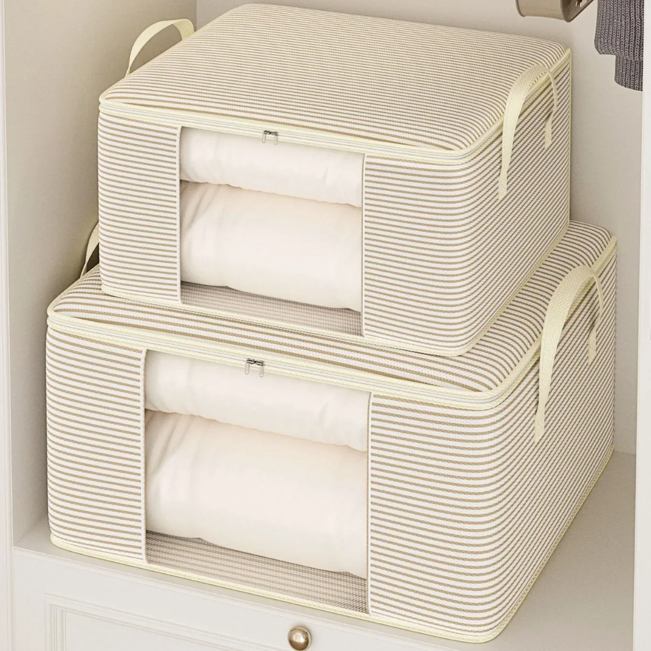 Winter Clothing Storage - Thickened 120g Cloth Visual Storage Bag