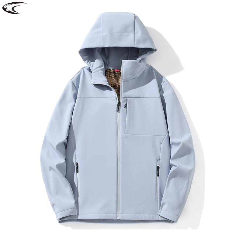Windproof Jacket Softshell - LNGXO Women's Winter Warm Fleece Jacket