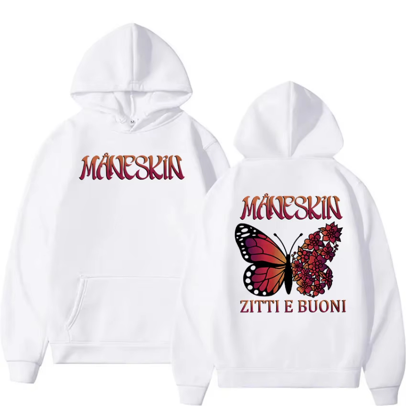 Winter Clothing Drawing - Italian Band Måneskin 2023 World Tour