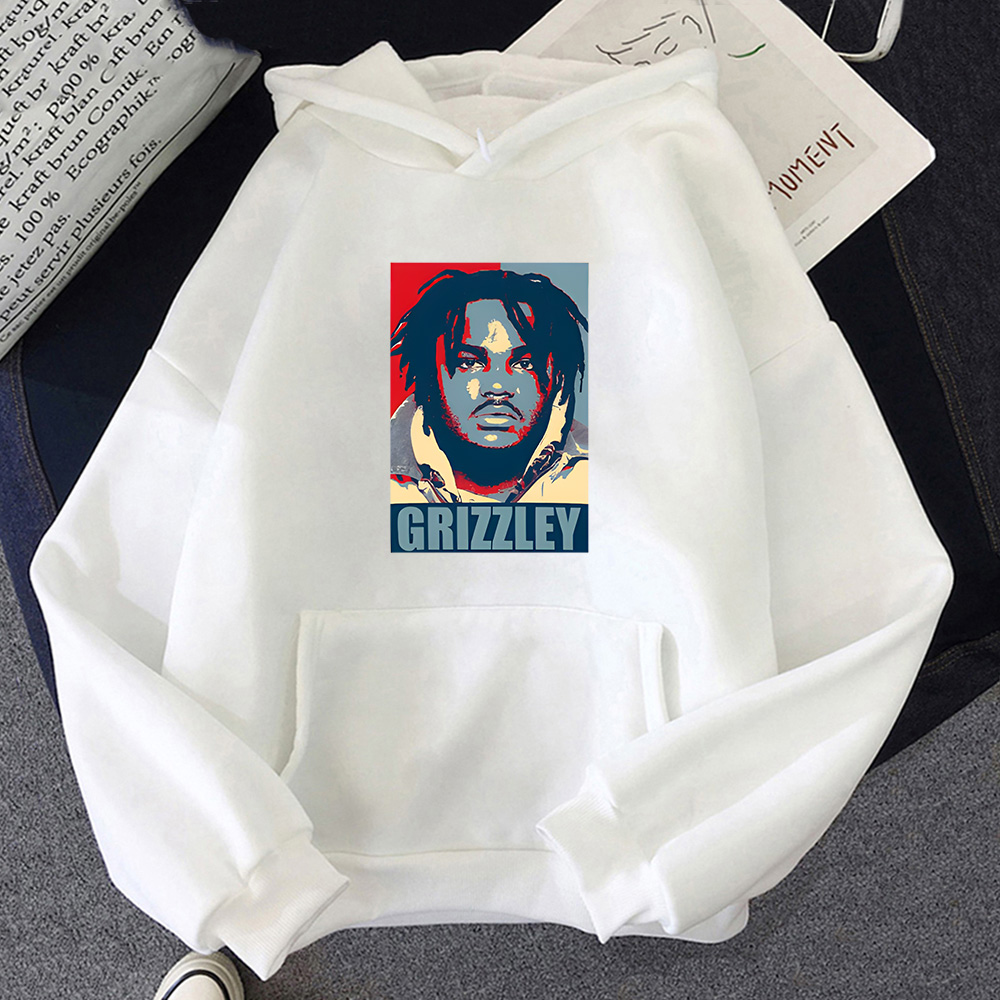 Tee Grizzley Hooded Long-sleev - đánh giá và giá Winter Clothing Drawing