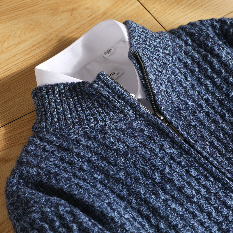 Men's Zipper Mock Collar Thick - đánh giá và giá Wool Blend Coat