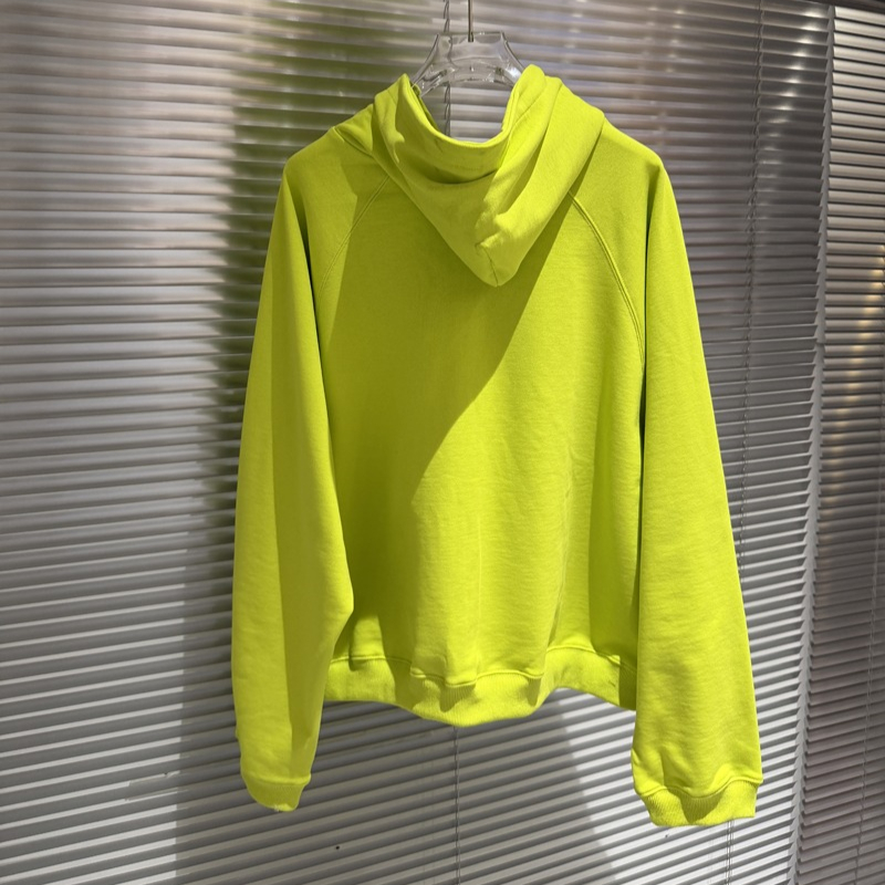Fluorescent Yellow Hoody Sweat - đánh giá và giá Yellow Winter Clothing