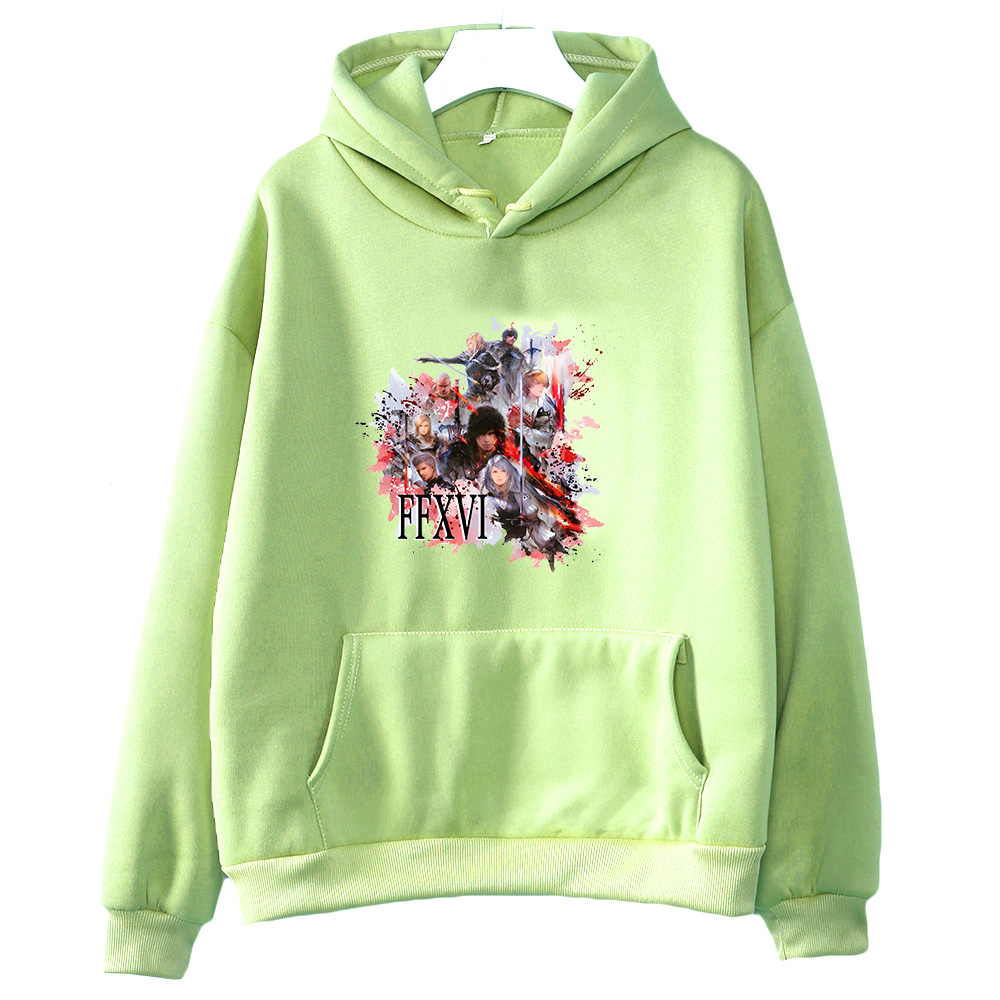 Sudaderas FINAL FANTASY XVI Ho - đánh giá và giá Winter Clothing Drawing