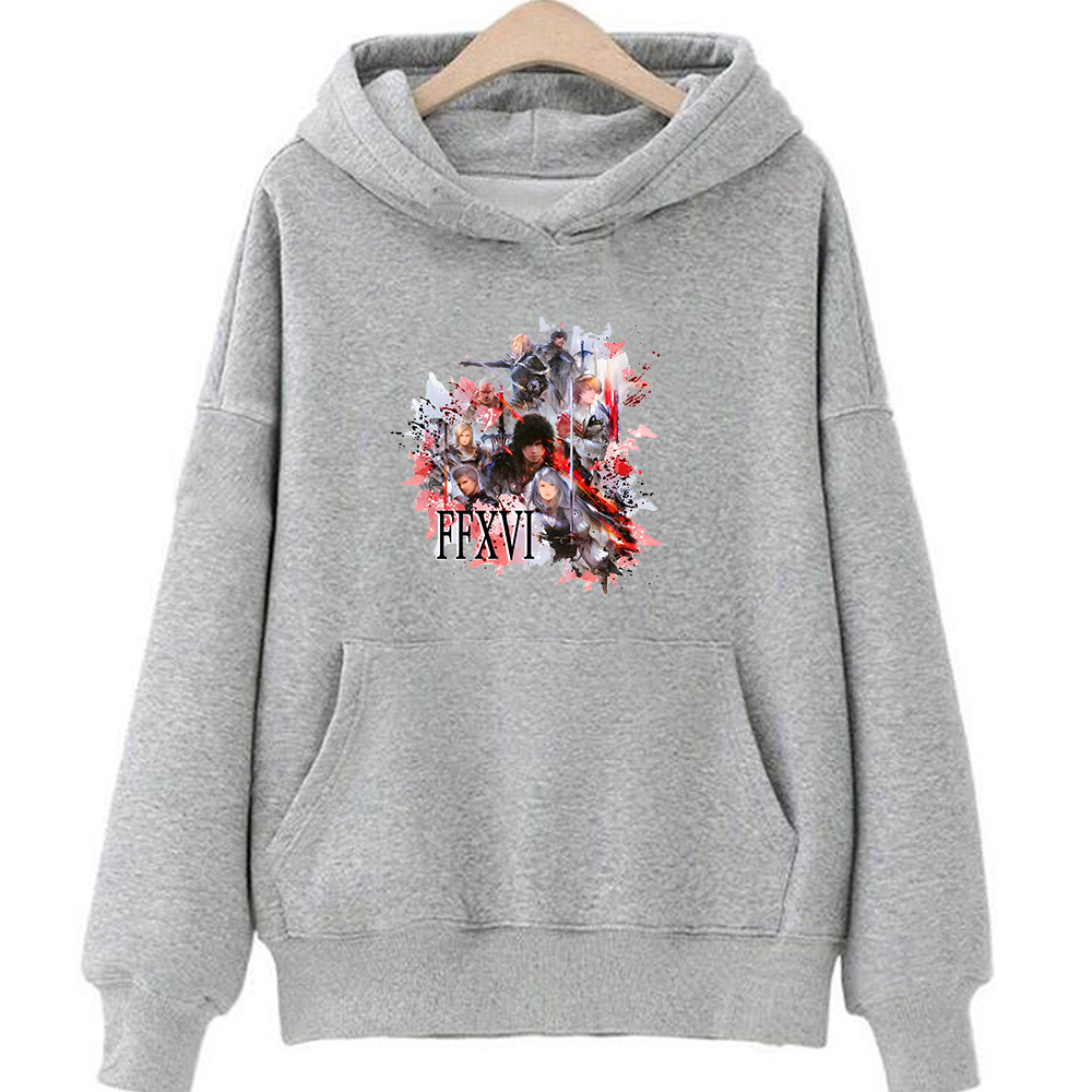 Sudaderas FINAL FANTASY XVI Ho - đánh giá và giá Winter Clothing Drawing