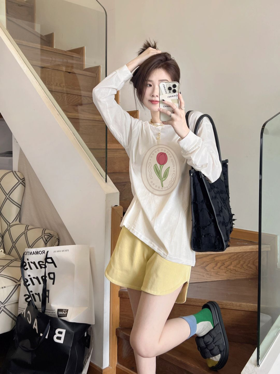 Women'S Sweat-Shirts Vintage C - đánh giá và giá Yellow Winter Clothing