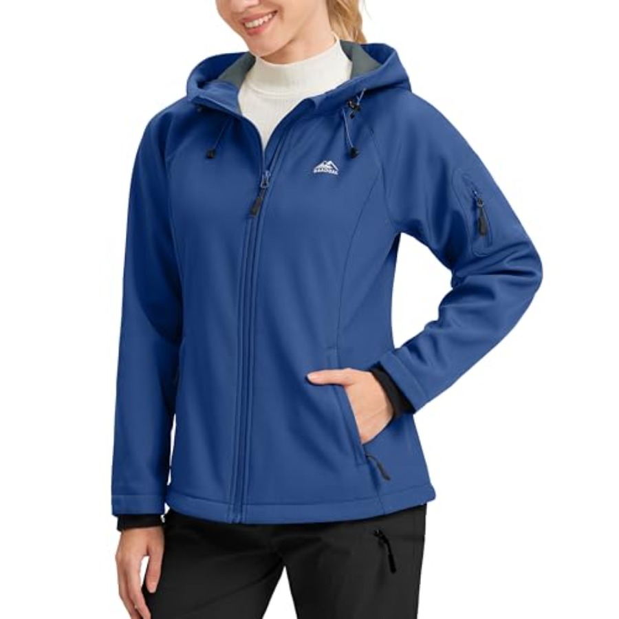Women's Fleece Lined Softshell - đánh giá và giá Windproof Jacket Softshell