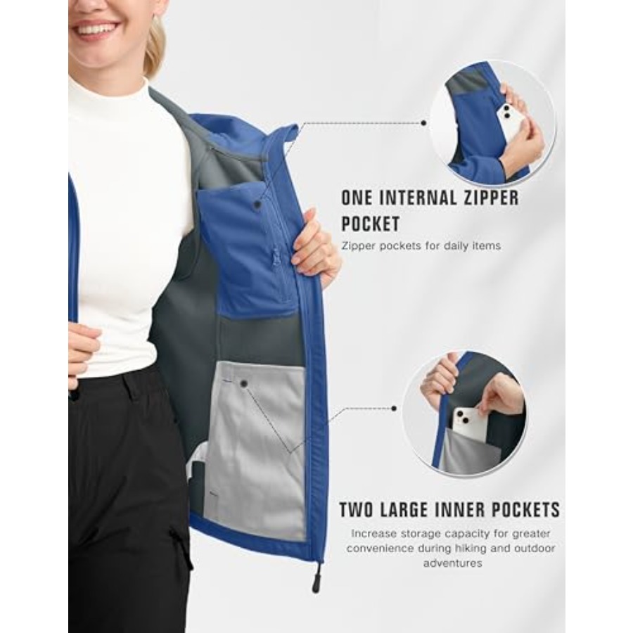 Women's Fleece Lined Softshell - đánh giá và giá Windproof Jacket Softshell