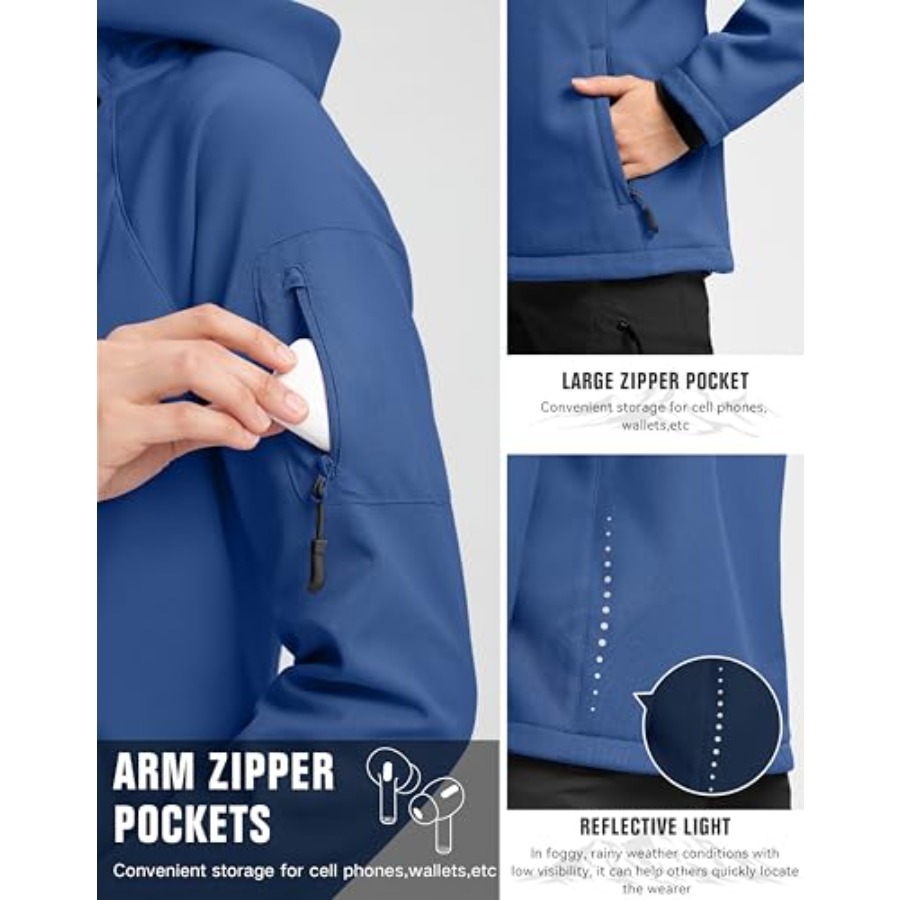 Women's Fleece Lined Softshell - đánh giá và giá Windproof Jacket Softshell