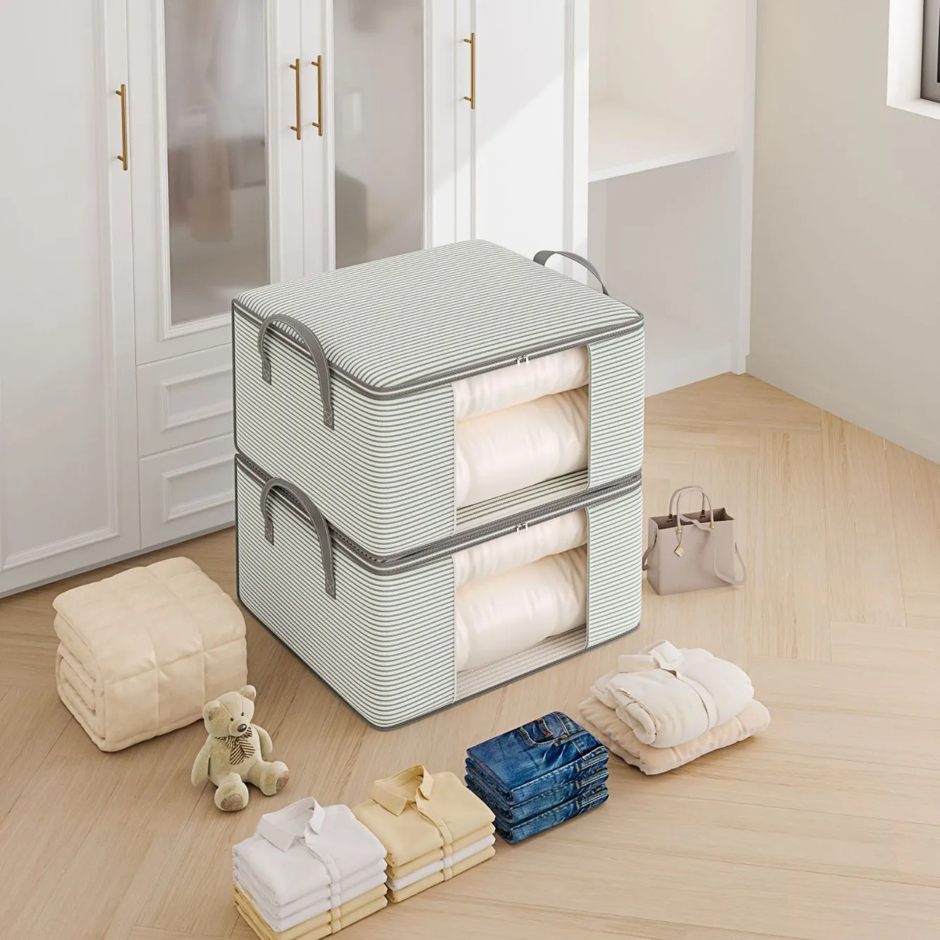 Thickened 120g Cloth Visual St - đánh giá và giá Winter Clothing Storage