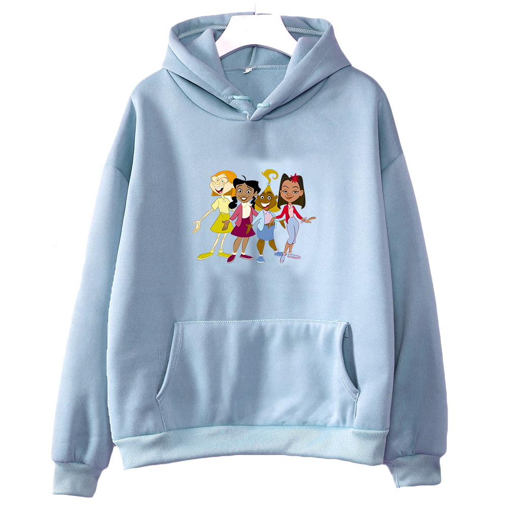 Cartoon Proud Family Hooded Sh - đánh giá và giá Winter Clothing Drawing