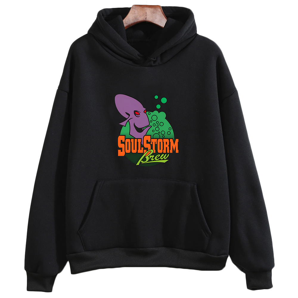 Oddworld Hoodie Anime Print Ha - đánh giá và giá Winter Clothing Drawing