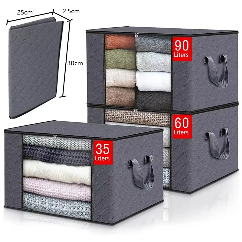 1/3pc Large Capacity Clothes S - đánh giá và giá Winter Clothing Storage