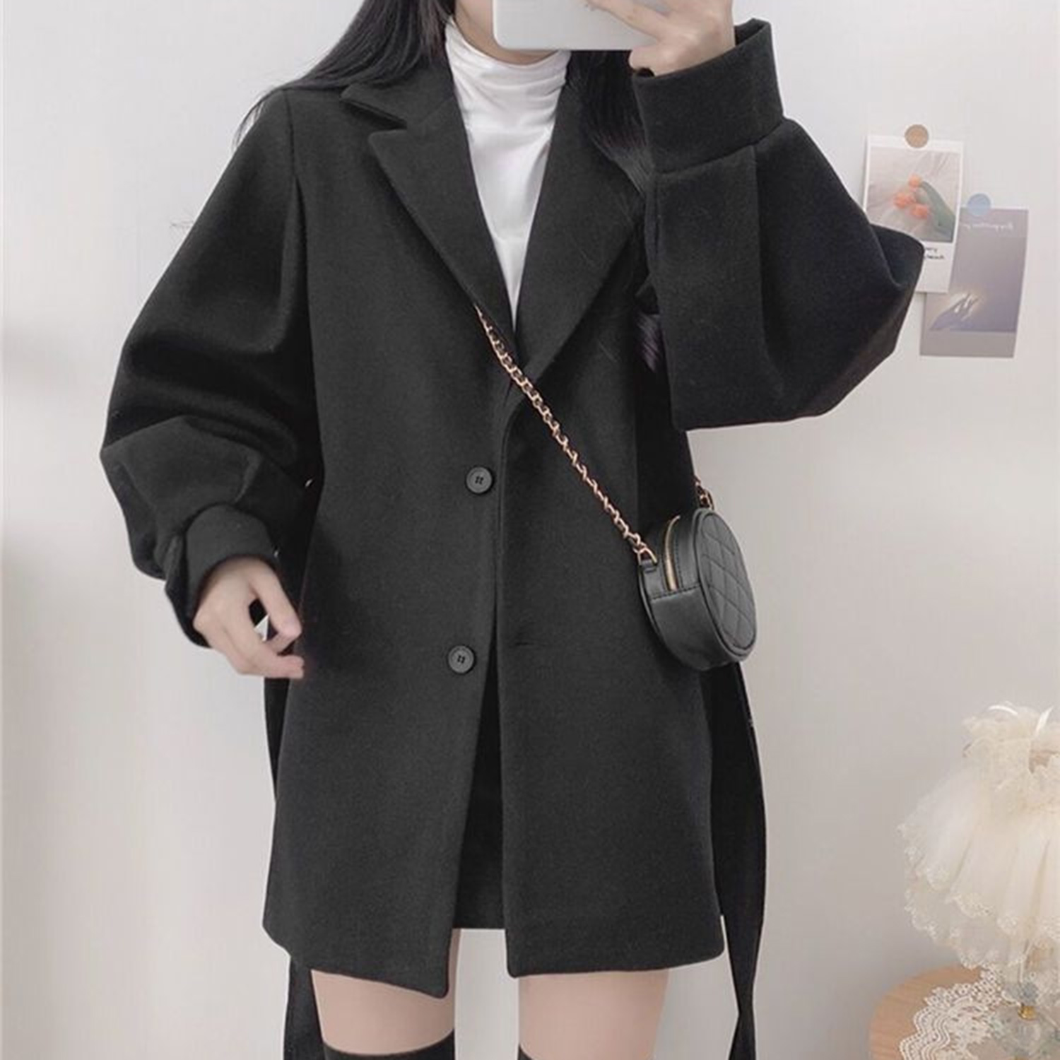 Allingentle Ivory Women's Blaz - đánh giá và giá Wool Blend Coat