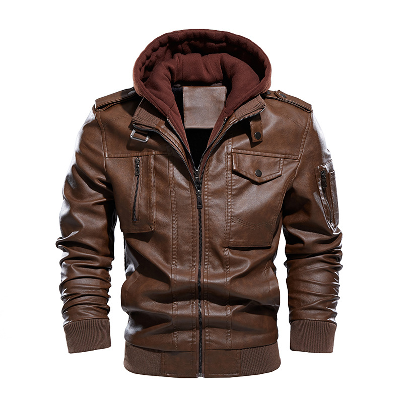 Winter Men's Leather Jacket Hi - đánh giá và giá Quality Winter Clothing Jacket