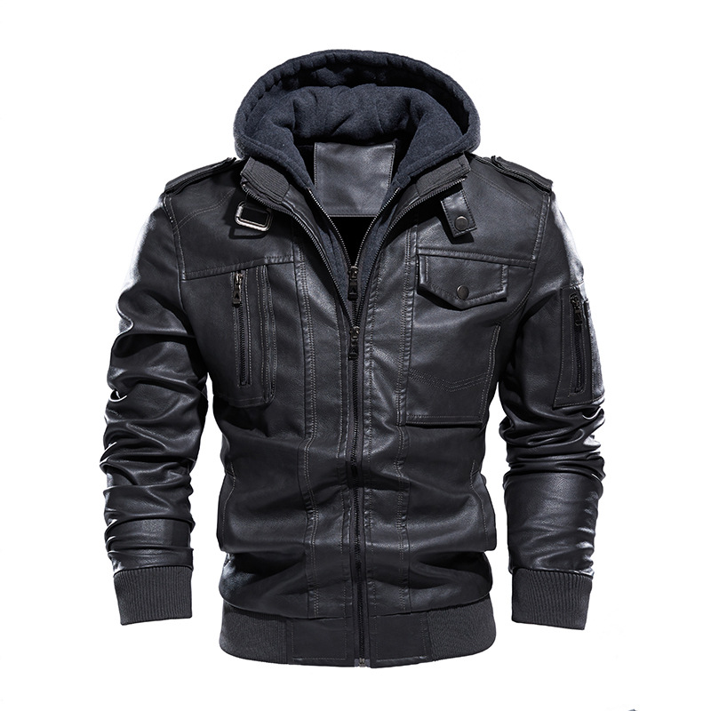Winter Men's Leather Jacket Hi - đánh giá và giá Quality Winter Clothing Jacket