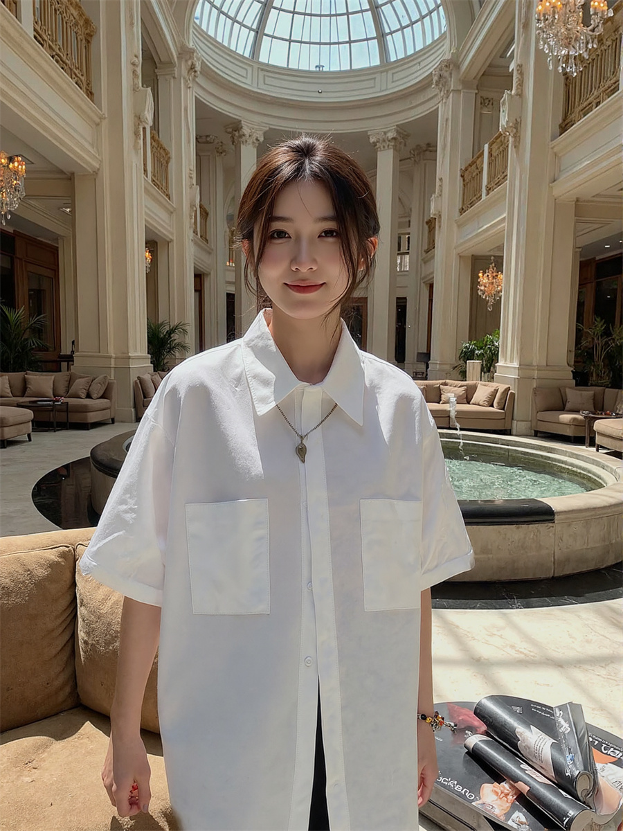 Short Sleeve Korean Style Shir - đánh giá và giá Winter Clothing Trends 2025 Women'S