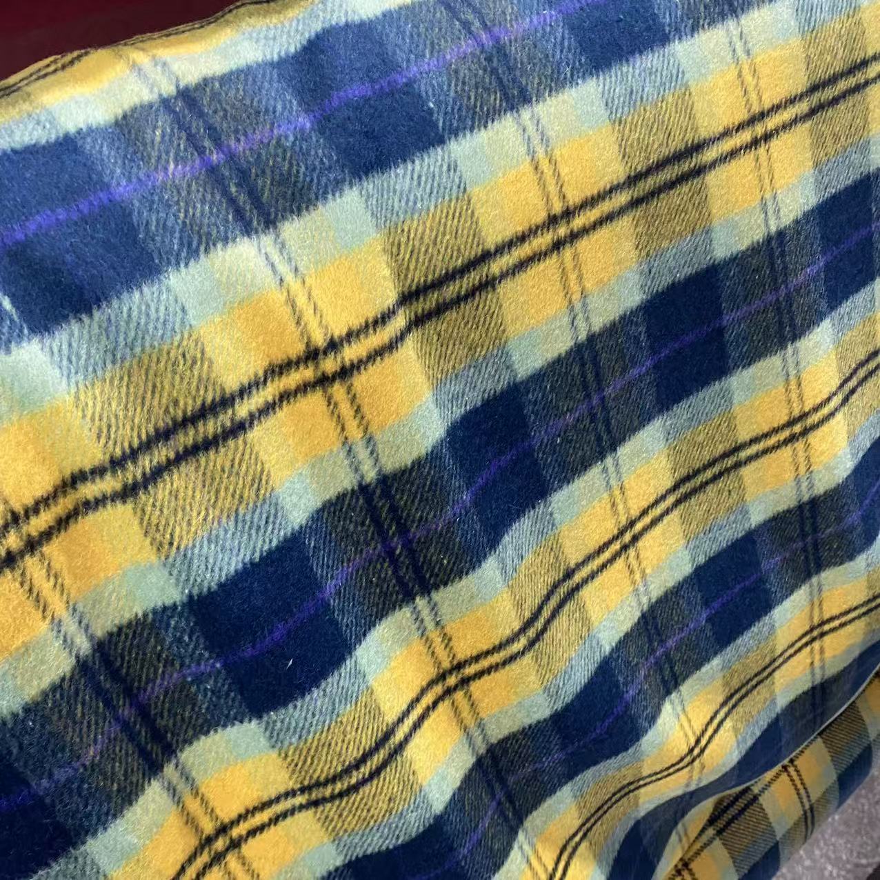 Woolen Plaid Fabric 657g  Yell - đánh giá và giá Yellow Winter Clothing