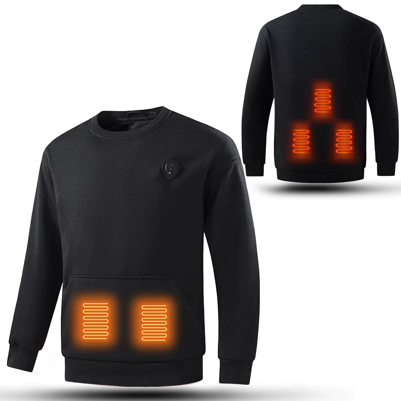 New USB Heated Hoodie, Men's F - đánh giá và giá Winter Clothing Outdoor