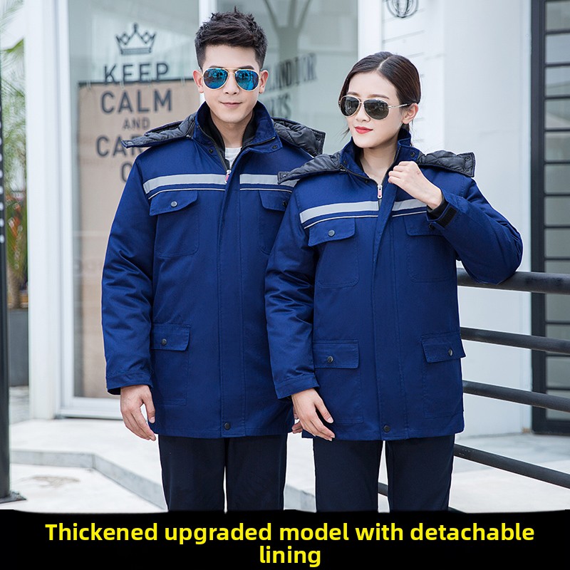 Thickened Winter Work Uniform  - đánh giá và giá Winter Clothing Storage