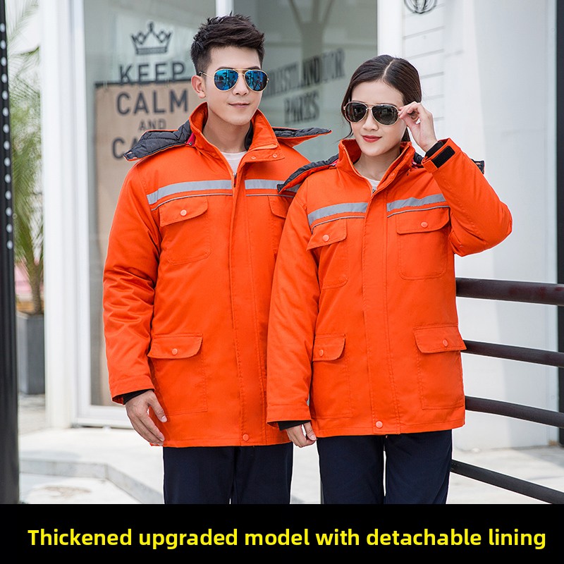 Thickened Winter Work Uniform  - đánh giá và giá Winter Clothing Storage