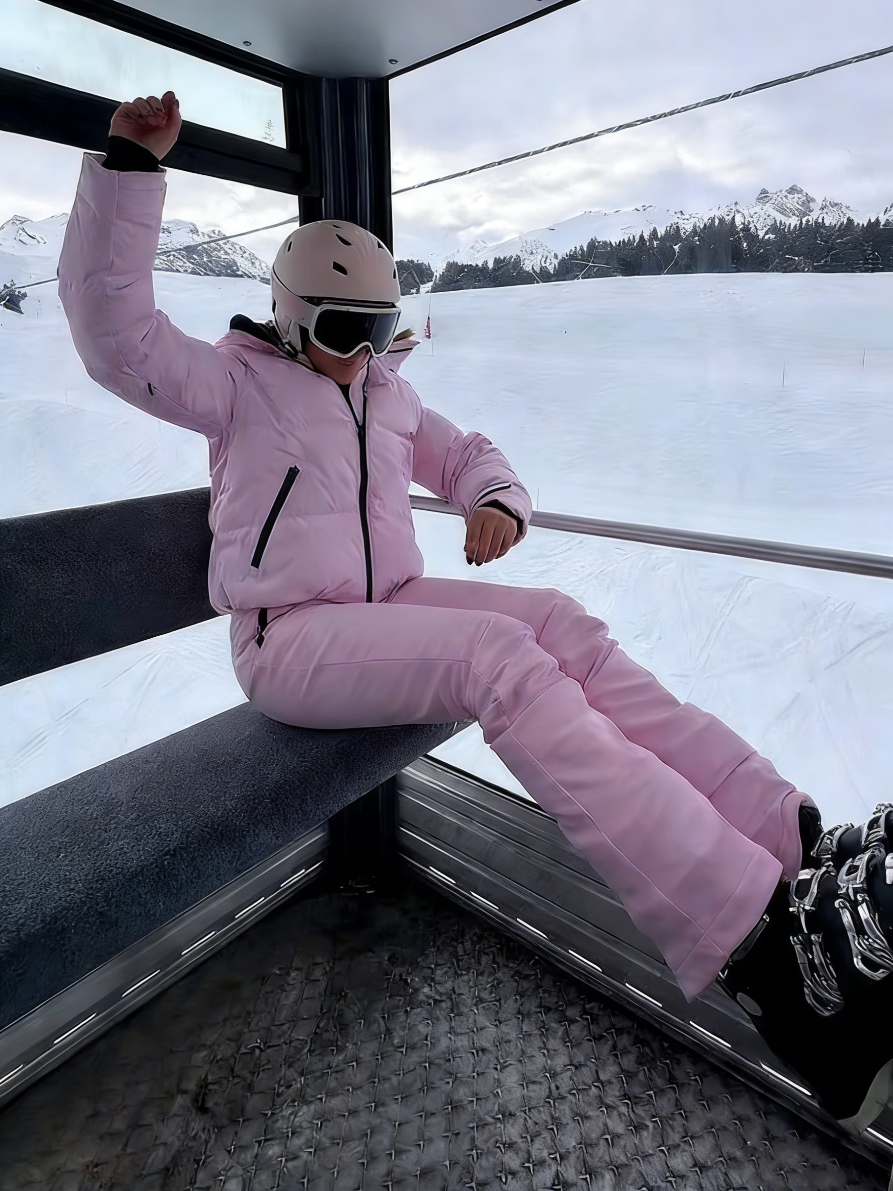 Winter Pink Thicken Warm Women - đánh giá và giá Winter Clothing Women'S
