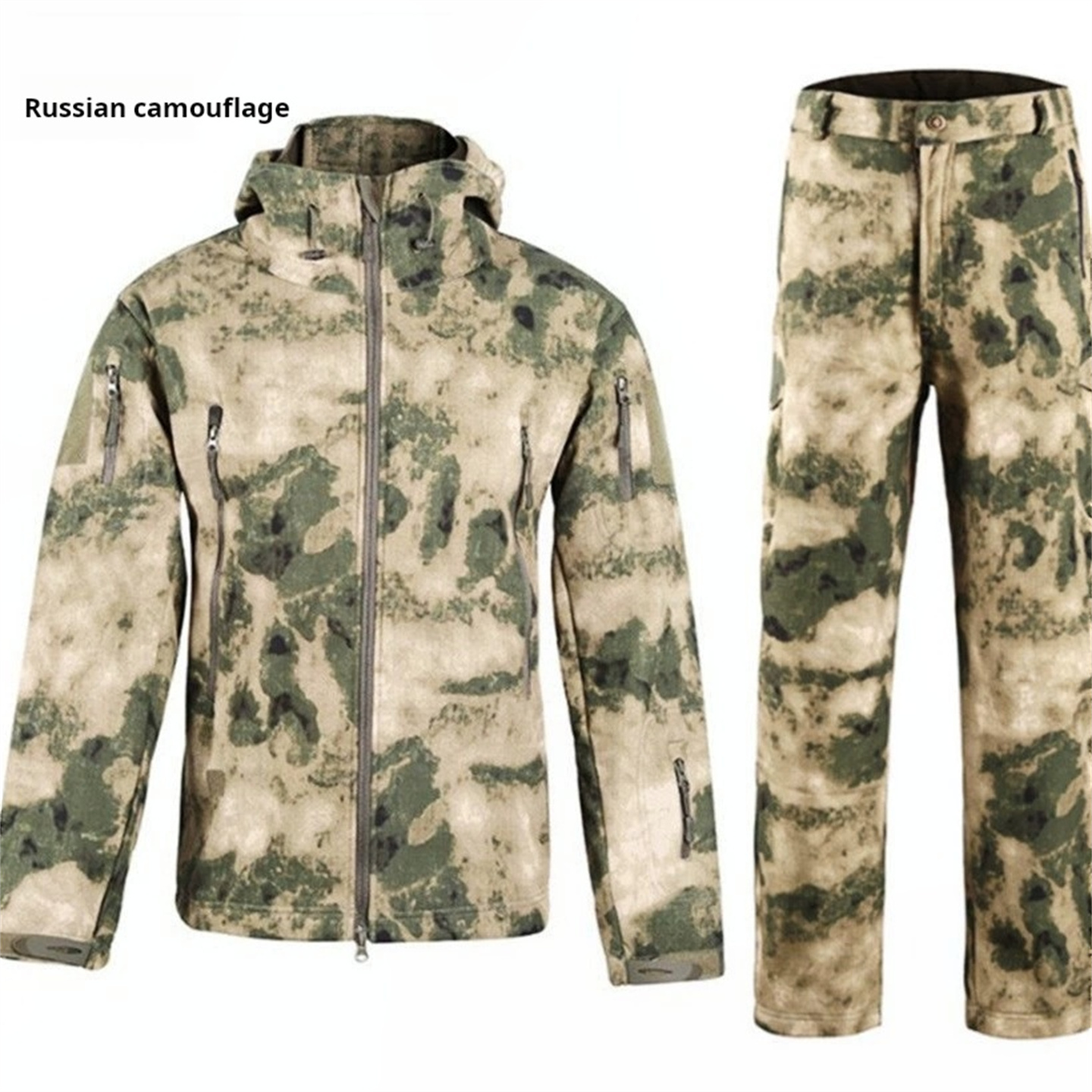Men Women's Camouflage Hunting - đánh giá và giá Windproof Jacket Softshell