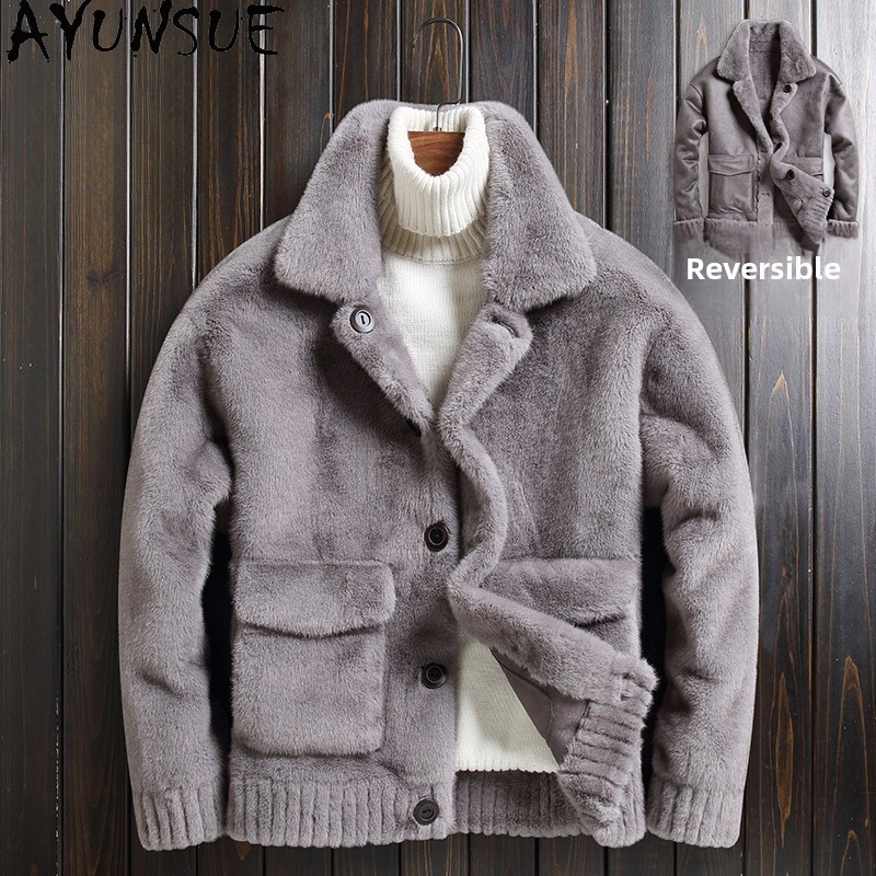 AYUNSUE Winter Faux Mink Fur M - đánh giá và giá Quality Winter Clothing Jacket