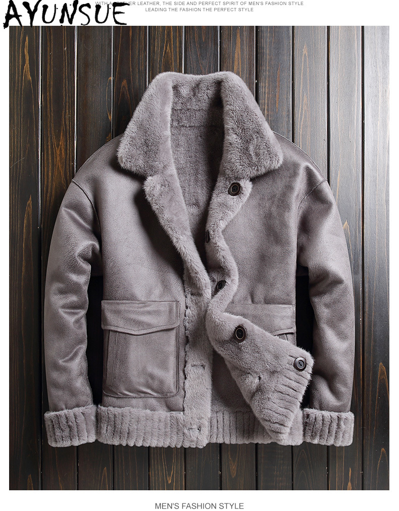 AYUNSUE Winter Faux Mink Fur M - đánh giá và giá Quality Winter Clothing Jacket