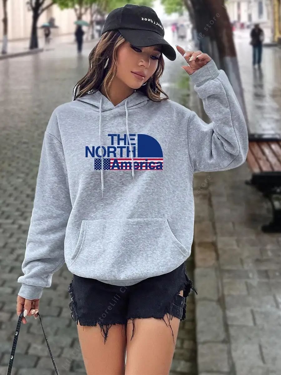 Womens Hoodies Graphic Letter  - đánh giá và giá Winter Clothing Drawing