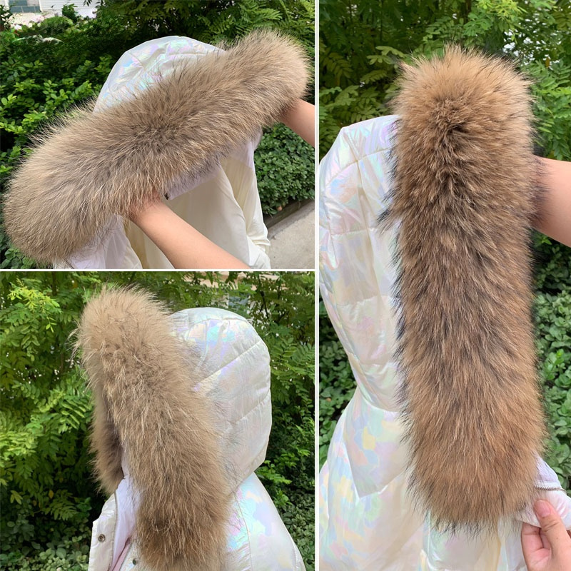 Real Fur Collar for Coat Parka - đánh giá và giá Winter Clothing Outdoor