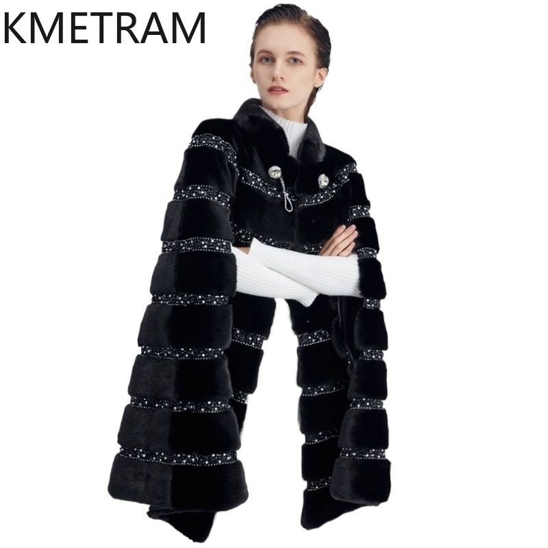 100% Natural Mink Fur Jacket W - đánh giá và giá Quality Winter Clothing Jacket