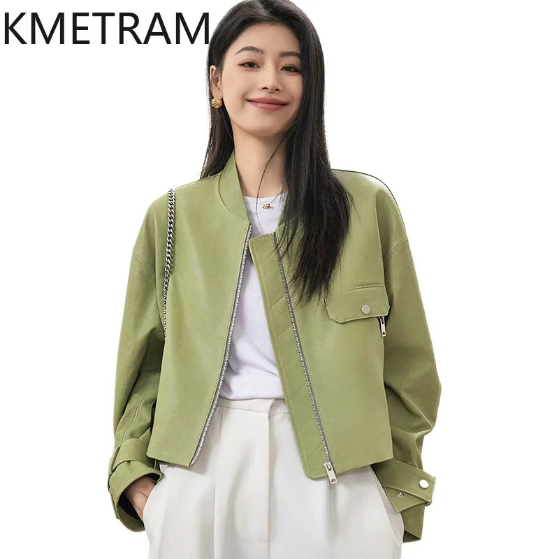 Real Sheepskin Leather Jacket  - đánh giá và giá Quality Winter Clothing Jacket