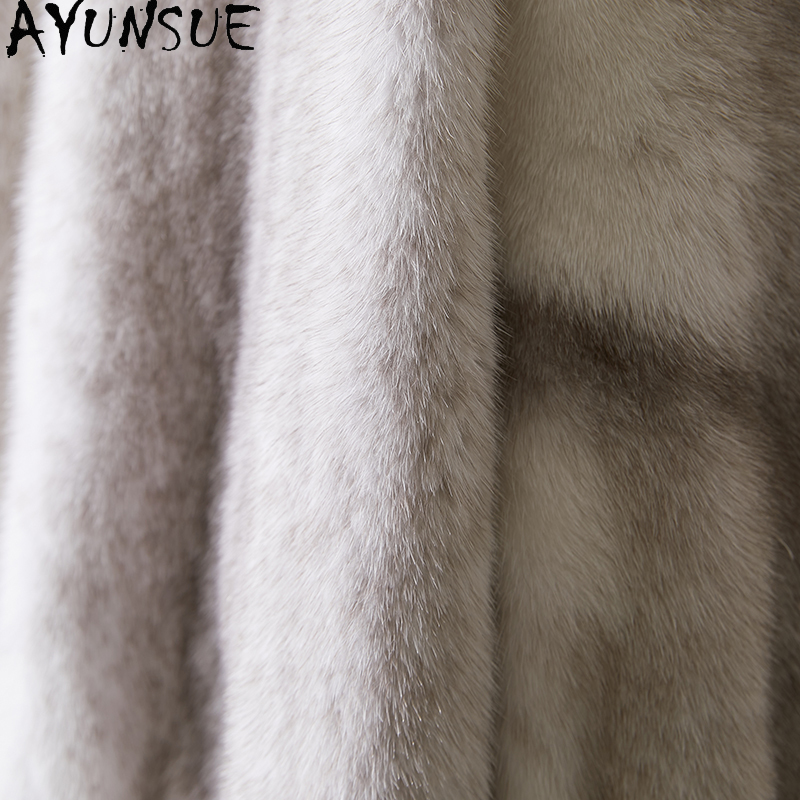 AYUNSUE Winter Natural Mink Fu - đánh giá và giá Quality Winter Clothing Jacket