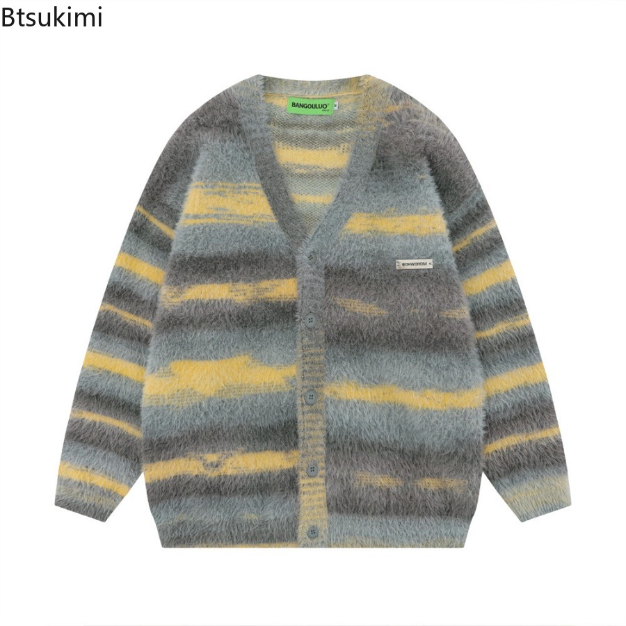 Men's Yellow Striped Thickened - đánh giá và giá Yellow Winter Clothing