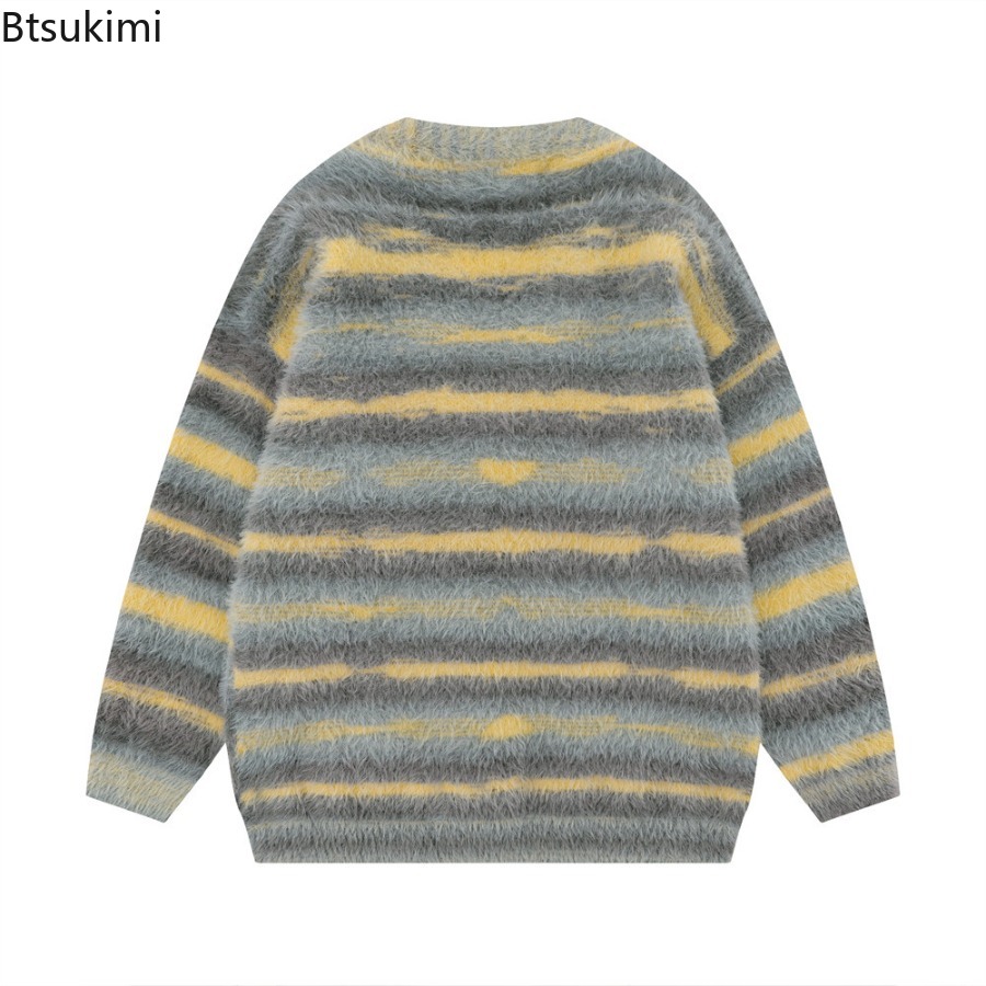 Men's Yellow Striped Thickened - đánh giá và giá Yellow Winter Clothing