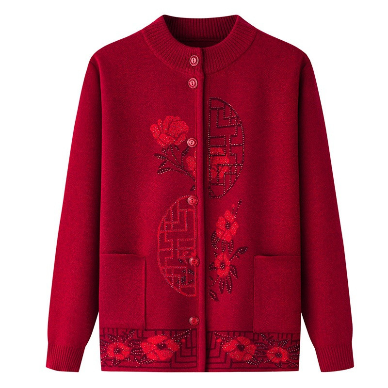 2025 Grandma Sweater Women Spr - đánh giá và giá Winter Clothing Trends 2025