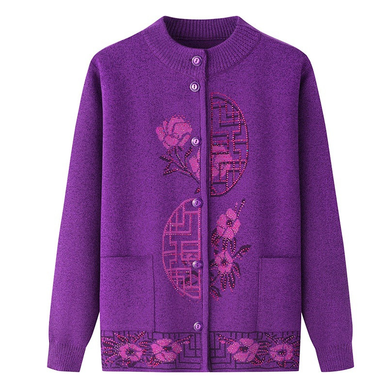 2025 Grandma Sweater Women Spr - đánh giá và giá Winter Clothing Trends 2025