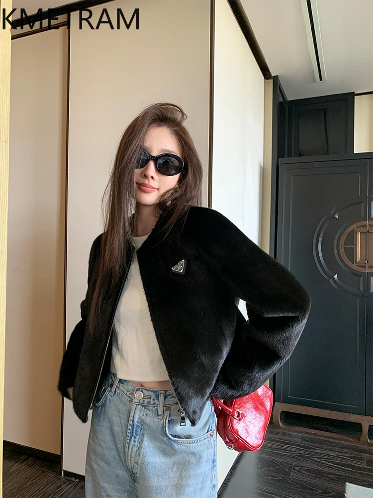Natural Mink Fur Jacket Short  - đánh giá và giá Quality Winter Clothing Jacket
