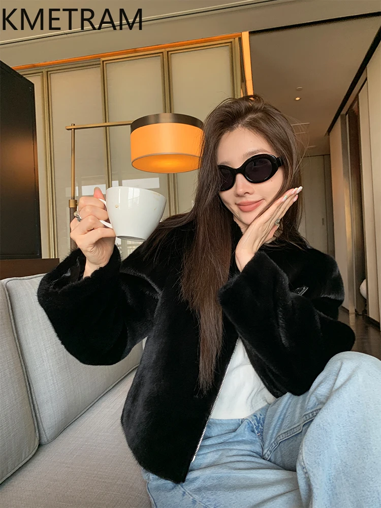 Natural Mink Fur Jacket Short  - đánh giá và giá Quality Winter Clothing Jacket