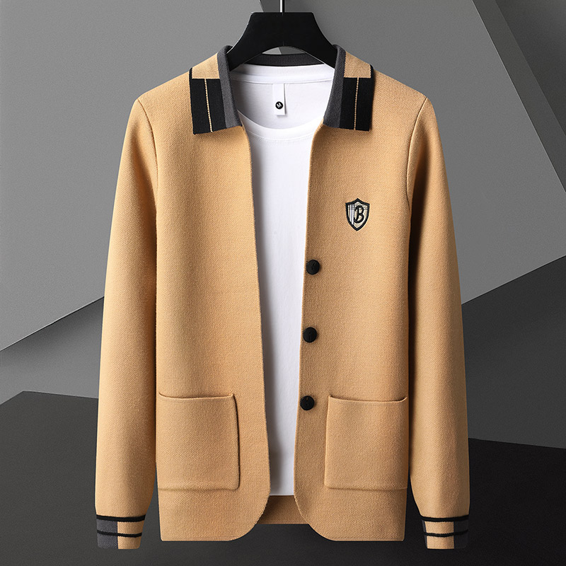 Autumn/Winter Jacquard Knitted - đánh giá và giá Wool Blend Coat