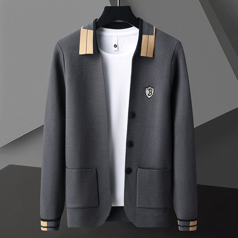 Autumn/Winter Jacquard Knitted - đánh giá và giá Wool Blend Coat