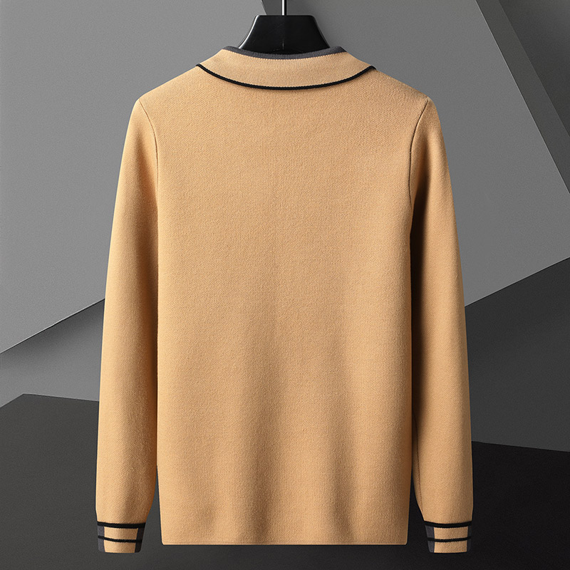 Autumn/Winter Jacquard Knitted - đánh giá và giá Wool Blend Coat