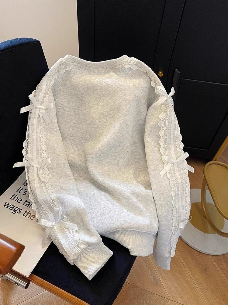 Round Neck Pearl Women's Sweat - đánh giá và giá Winter Clothing Trends 2025 Women'S