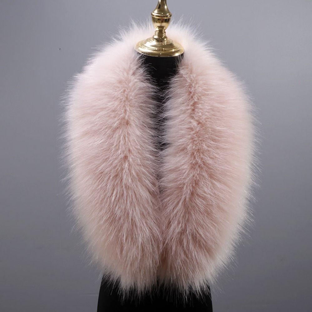 New 80cm Large Faux Fur Collar - đánh giá và giá Winter Clothing Outdoor