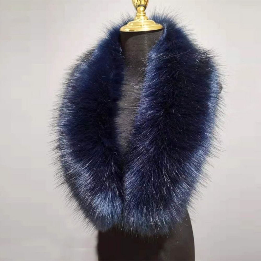 New 80cm Large Faux Fur Collar - đánh giá và giá Winter Clothing Outdoor