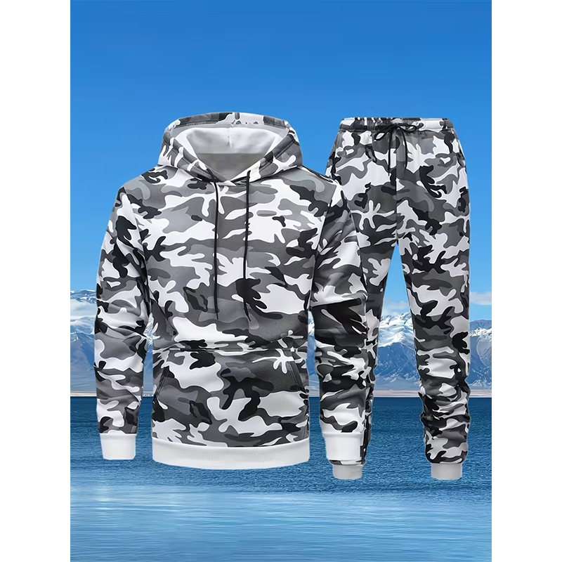 Autumn Camouflage 3D Print Hoo - đánh giá và giá Winter Clothing Women'S