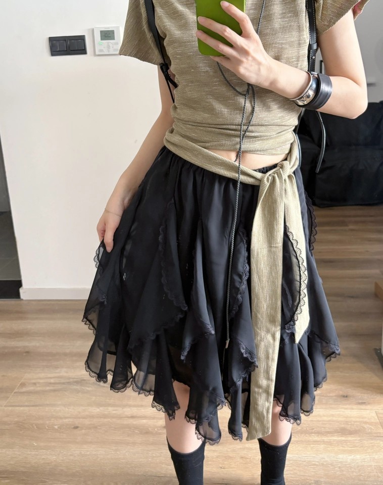 Kawaii Black Mini Skirts Women - đánh giá và giá Winter Clothing Storage