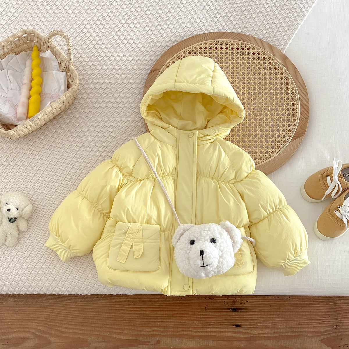 Baby Cotton Clothing Yellow Ca - đánh giá và giá Yellow Winter Clothing