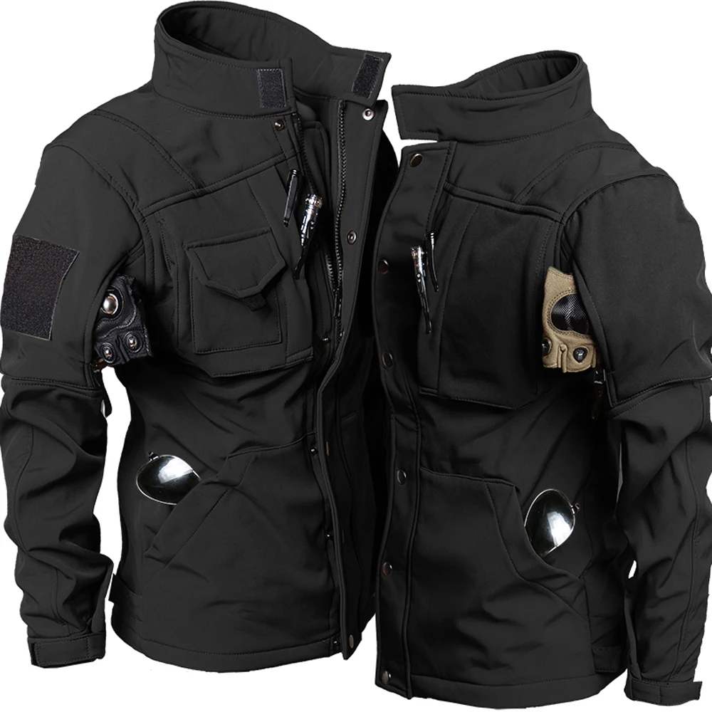 Men's Tactical Sets Winter Sha - đánh giá và giá Windproof Jacket Softshell